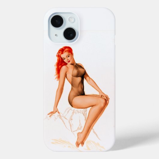 Coques Case-Mate iPhone Épingle rouge (Verso)