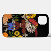 Coques Case-Mate iPhone Épouvantail Super Mignon (Verso (horizontal))