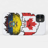 Coques Case-Mate iPhone Equateur Drapeau canadien équatorien des racines d (Dos (Horizontal))