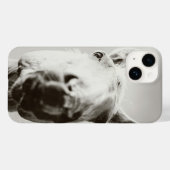 Coques Case-Mate iPhone Equestre moderne Votre Cheval Photo (Verso (horizontal))