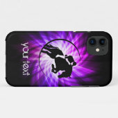 Coques Case-Mate iPhone Équestre violet (Dos (Horizontal))