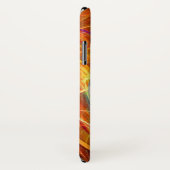 Coques Case-Mate iPhone ÉQUILIBRAGE Jaune Orange Fractale (Dos/Droite)