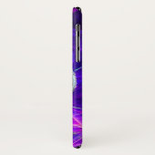 Coques Case-Mate iPhone ÉQUIPAGE Pink Blue Purple Fractals (Dos/Gauche)