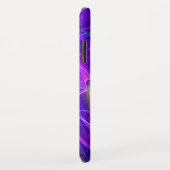 Coques Case-Mate iPhone ÉQUIPAGE Pink Blue Purple Fractals (Dos/Droite)