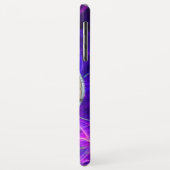 Coques Case-Mate iPhone ÉQUIPAGE Pink Blue Purple Fractals (Dos/Gauche)