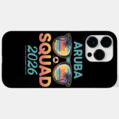 Coques Case-Mate iPhone Équipe Aruba 2026 Rétro (Verso (horizontal))