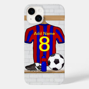 Coque Pour iPhone 14 Équipe cycliste Soccer Jersey