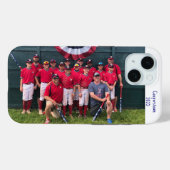 Coques Case-Mate iPhone Équipe de baseball de Cooperstown NY Photo Année P (Verso (horizontal))