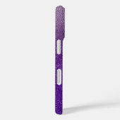 Coques Case-Mate iPhone Équipe de basket-ball de Parties scintillant viole (Verso / Droite)