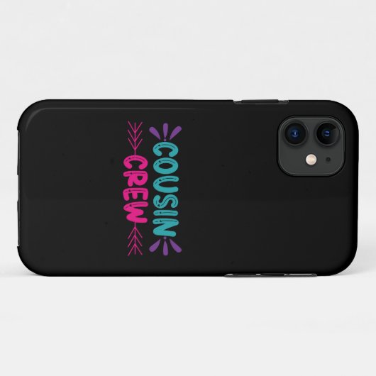 Coques Case-Mate iPhone Équipe de Cute Cousin (Dos (Horizontal))