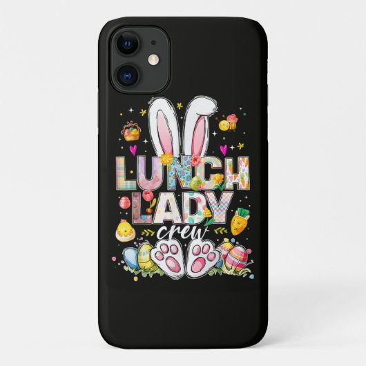 Coques Case-Mate iPhone Équipe de dame du déjeuner Funny Bunny (Dos)