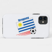 Coques Case-Mate iPhone Équipe de football de l'Uruguay (Dos (Horizontal))