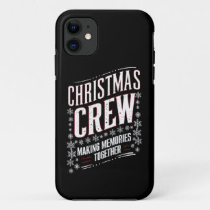 Case-Mate iPhone Case Équipe de Noël Famille Équipe de Noël Correspondan