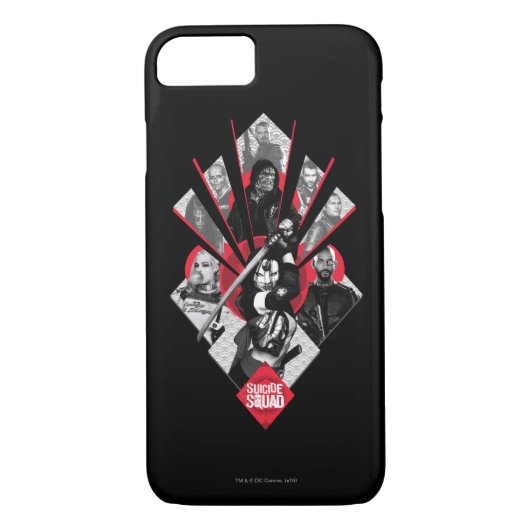 Coques Case-Mate iPhone Équipe de suicide | Groupe de travail X Graphisme (Dos)