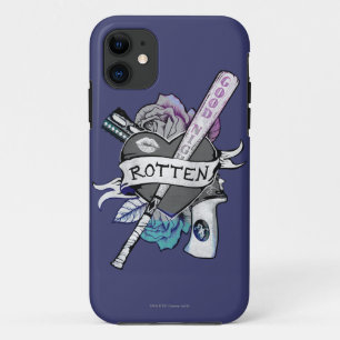 Etui iPhone Case-Mate Équipe de suicide   Harley Quinn "Rotten" Tattoo 