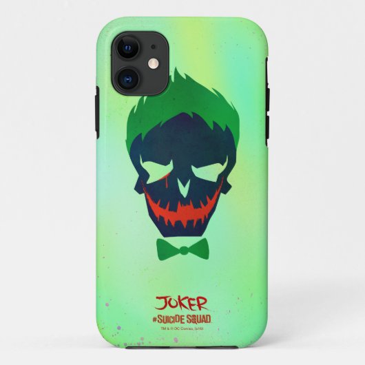 Coques Case-Mate iPhone Équipe de suicide | Icône Tête de joker (Dos)
