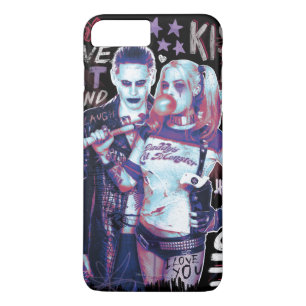 Coque Case-Mate Pour iPhone Équipe de suicide   Joker & Harley Typographie Pho