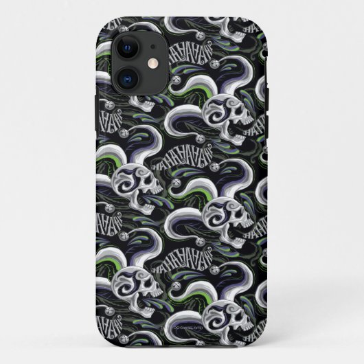 Coques Case-Mate iPhone Équipe de suicide | Joker Skull - Haha (Dos)
