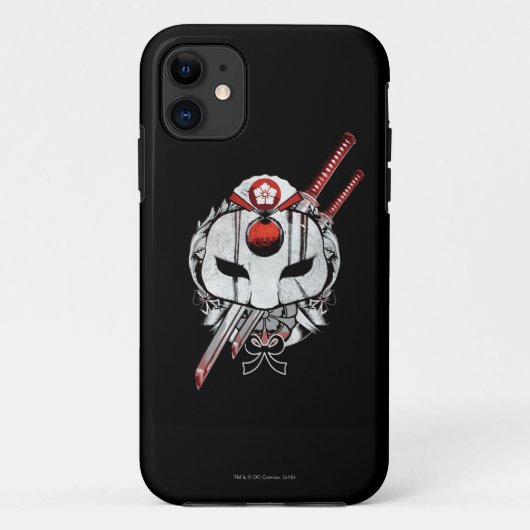 Coques Case-Mate iPhone Équipe de suicide | Katana Masque & Epées Tatouage (Dos)