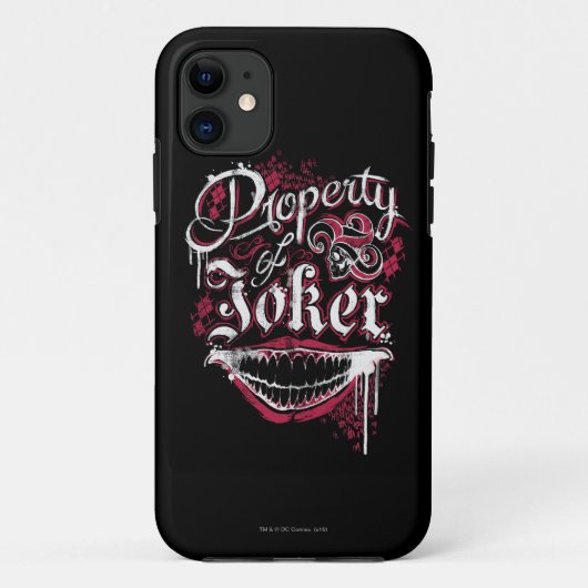 Coques Case-Mate iPhone Équipe de suicide | Propriété de Joker (Dos)