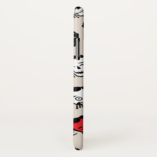 Coques Case-Mate iPhone Équipe de suicide | Slipknot Emoji Motif (Dos/Droite)