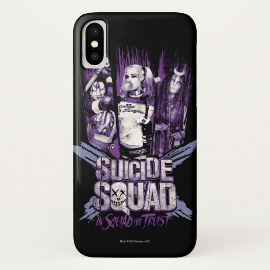Coques Case-Mate iPhone Équipe de suicide | Squad Girls "In Squad We Trust (Dos)