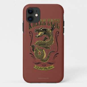 Coque iPhone 11 Équipe de suicide   Tatouage Croc