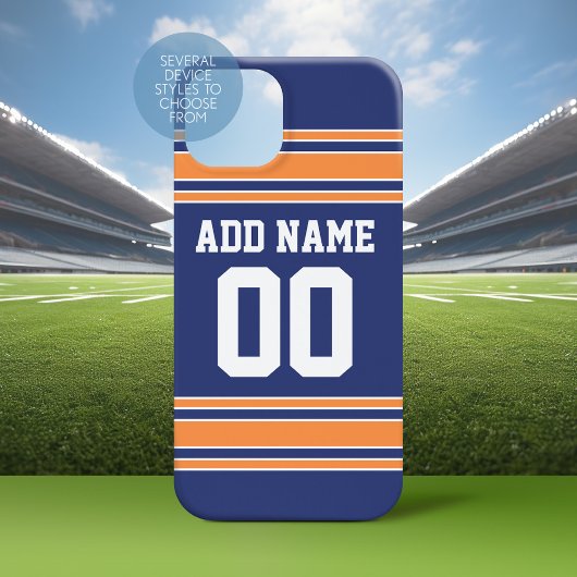 Coques Case-Mate iPhone Équipe Jersey avec nom et numéro personnalisés