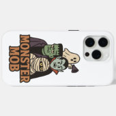 Coques Case-Mate iPhone Équipe Monster Élite 2025 Gang Halloween (Verso (horizontal))