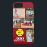 Etui iPhone Case-Mate Équipe personnalisée de nom de collage de photo du<br><div class="desc">Ce coque iphone personnalisé du base-ball comporte vos 5 photos, player&#39 ; nom de s, nombre et nom d'équipe. Personnalisez avec des tirs d'action, une photo d'équipe, des photos de tournoi, etc. changent facilement la couleur d'arrière - plan pour assortir votre team&#39 ; couleurs de s - cliquez sur juste...</div>