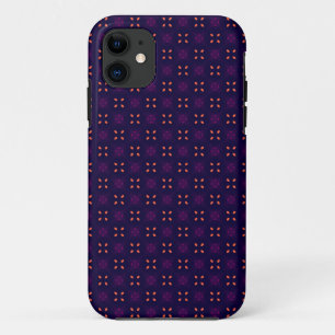 Case-Mate iPhone Case Équipe sportive violette et orange School Spirit