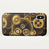Coques Case-Mate iPhone Équipements en laiton sans vapeur (Dos (Horizontal))