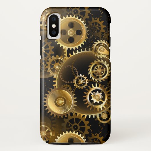 Coques Case-Mate iPhone Équipements en laiton sans vapeur (Dos)