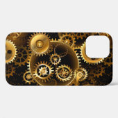 Coques Case-Mate iPhone Équipements en laiton sans vapeur (Verso (horizontal))