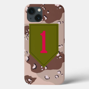 Case-Mate iPhone Case ęr Division d'infanterie "du grand désert rouge