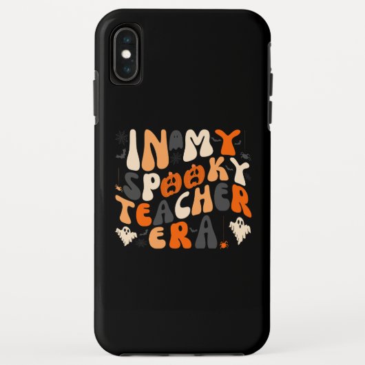 Coques Case-Mate iPhone Era Halloween rétro Éffrayante enseignante (Dos)