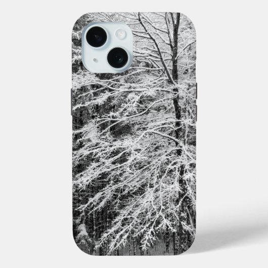 Coques Case-Mate iPhone Érable En Neige (Verso)