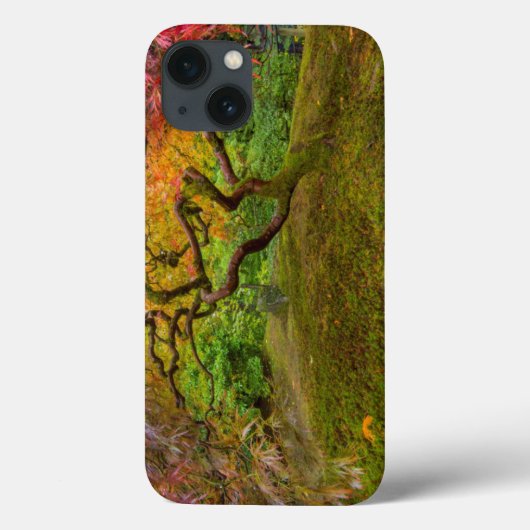 Coques Case-Mate iPhone Érable japonais en couleur d'automne (Verso)