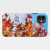 Coques Case-Mate iPhone Érable (texte personnalisable) (Dos (Horizontal))