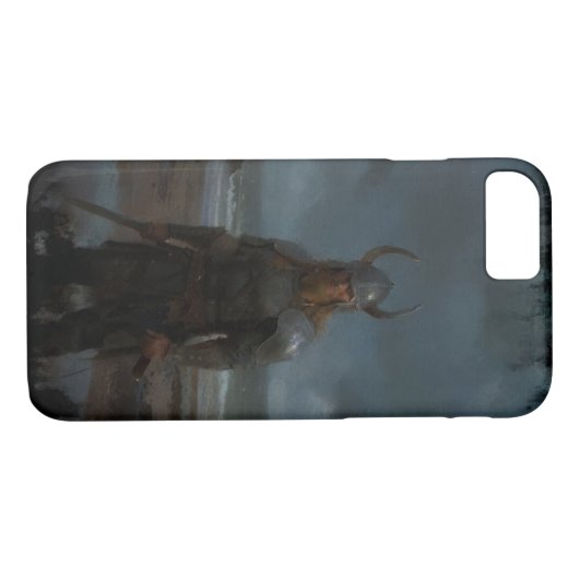 Coques Case-Mate iPhone Erik le héros viking rouge (Dos (Horizontal))