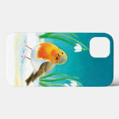 Coques Case-Mate iPhone Erithacus rubecula (Verso (horizontal))