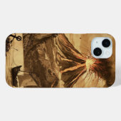 Coques Case-Mate iPhone Éruption de lave de volcan (Verso (horizontal))