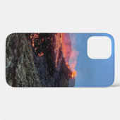 Coques Case-Mate iPhone Éruption Islande - Coque-coque iphone (Verso (horizontal))