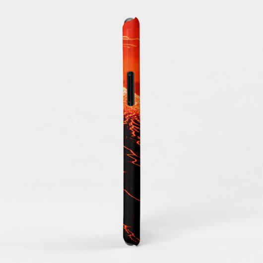 Coques Case-Mate iPhone éruption volcanique (Dos/Droite)