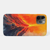 Coques Case-Mate iPhone Éruption volcanique : puissance brute (Dos (Horizontal))