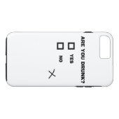 Coques Case-Mate iPhone Es-Tu Coupable ? (Dos (Horizontal))