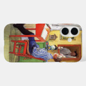 Coques Case-Mate iPhone Esbjorn Faire ses devoirs par Carl Larsson (Verso (horizontal))