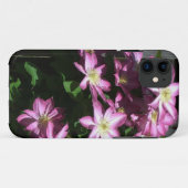 Coques Case-Mate iPhone Escalade Clematis Fleurs de printemps violettes (Dos (Horizontal))