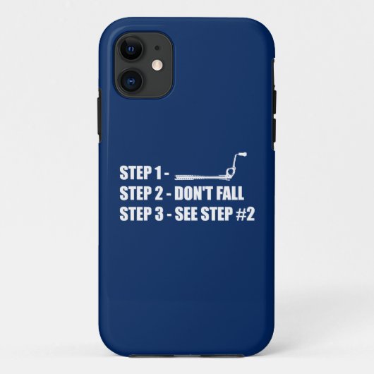 Coques Case-Mate iPhone Escalade des glaces - Ne tombez pas (Dos)