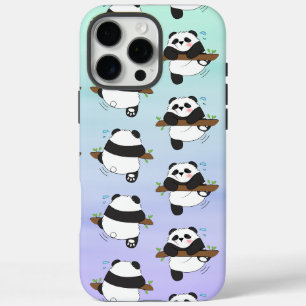Coques iPhone 16 Pro Max Escalade Panda double face arrière